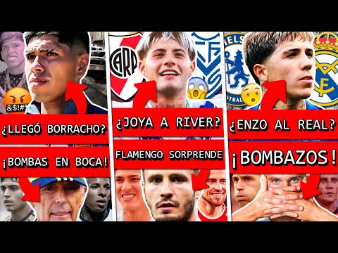 CAOS en BOCA ¿RUSSO se HARTÓ de este JUGADOR?+ RIVER llamó esta JOYA ARGENTINA+ ¿ENZO a REAL MADRID?