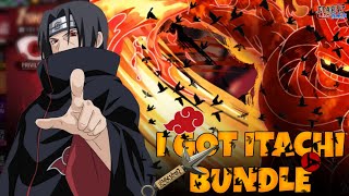 I GOT ITACHI UCHIHA BUNDLE 🥵| FREE FIRE NEW BUNDLE | NEW UPDATE OB 50 | #freefire #itachi #newbundle