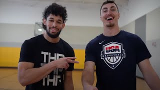 We're Two Of The Highest Jumpers In The World And Today We're Having A Dunk Session