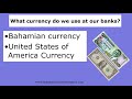 Banking Concepts in the Bahamas