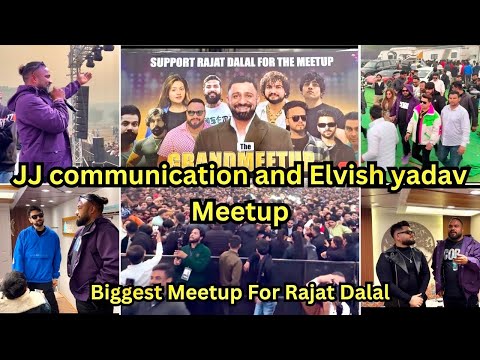 Grand Meet-up Of India | Rajat Dalal | aj to nikalna bhi mushkil ho gaya😨