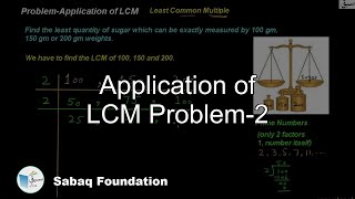 Application of LCM Problem-2