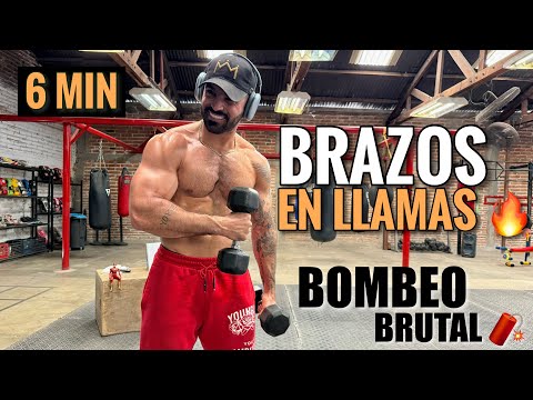 BRAZOS en Llamas: La Rutina de BICEPS Más INTENSA en 6 Minutos🔥