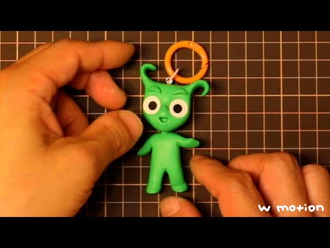 클레이로 키링 만들기 [How to Make Chorogi Keyring with Clay]