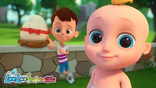Humpty Dumpty Jatuh! 🥚 Lagu Anak-Anak Seru & Lucu | LooLoo Kids Indonesia 🌈
