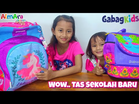 Drama Almara Sedih Belum Dibelikan Tas Sekolah Baru 🎒 Surprise Box Dari GABAG KIDS