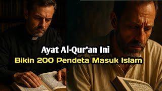 SATU AYAT AL QUR’AN Ini Bikin 200 Pendeta MENANGIS dan Masuk Islam‼️ Bukan Kebetulan