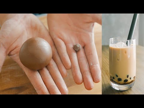 How to Make Giant Bubble(Boba) Tea from Scratch