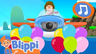 Colorful Balloons Song | Blippi Songs｜Kids Songs｜Trucks for Kids