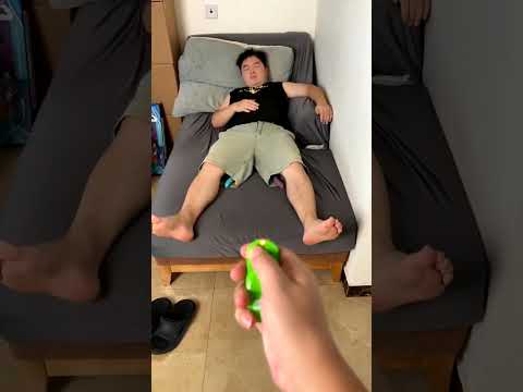Remote-Controlled Bug Prank on Sleeping Brother #shortsvideo