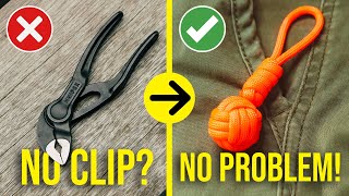 How A Simple Knot Solves A Big Everyday Carry Problem!