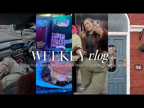 weekly vlog...let's catch up, house update & an exciting new business venture