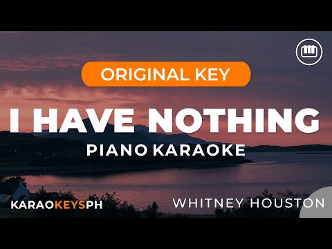 I Have Nothing – Whitney Houston (Piano Karaoke)