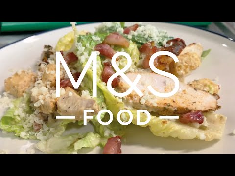 Cook With...M&S Cajun chicken and bacon Caesar salad | M&S Food