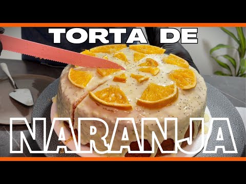 Receta paso a paso de torta de naranja ESPONJOSA y DELICIOSA