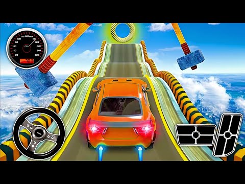 Mega Ramp Muscle Car Stunts 3D Game - Best Ultimate Car Races - Android Gameplay