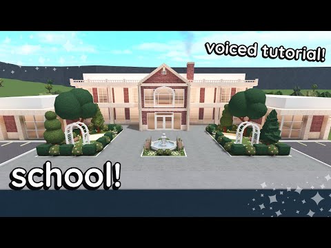 Bloxburg SCHOOL Build Tutorial! Part 1