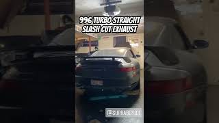 This 996 Turbo Straight Pipe Sounds EVIL 😈