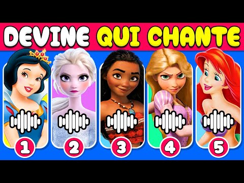 Devine qui CHANTE...! 🎤🎙️🎶 | Blind Test Disney | Blanche-Neige, Vaiana, Elsa, Raiponce, Ariel