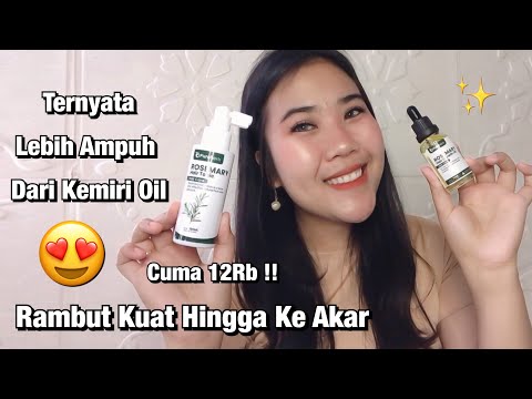 Hair Oil & Hair Tonic Yang Bikin Rambut Jadi Lebat | PureHerb Rosemary Oil Review