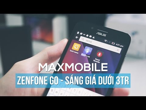 (VIETNAMESE) Asus Zenfone Go - Điểm sáng dưới 3 triệu đồng