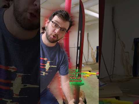 Why Mall Ninja tactical Swords are bad #martialarts #fight #history #cool