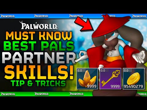 40 BEST PAL PARTNER SKILLS You NEED To Know About! - Palworld Feybreak Update