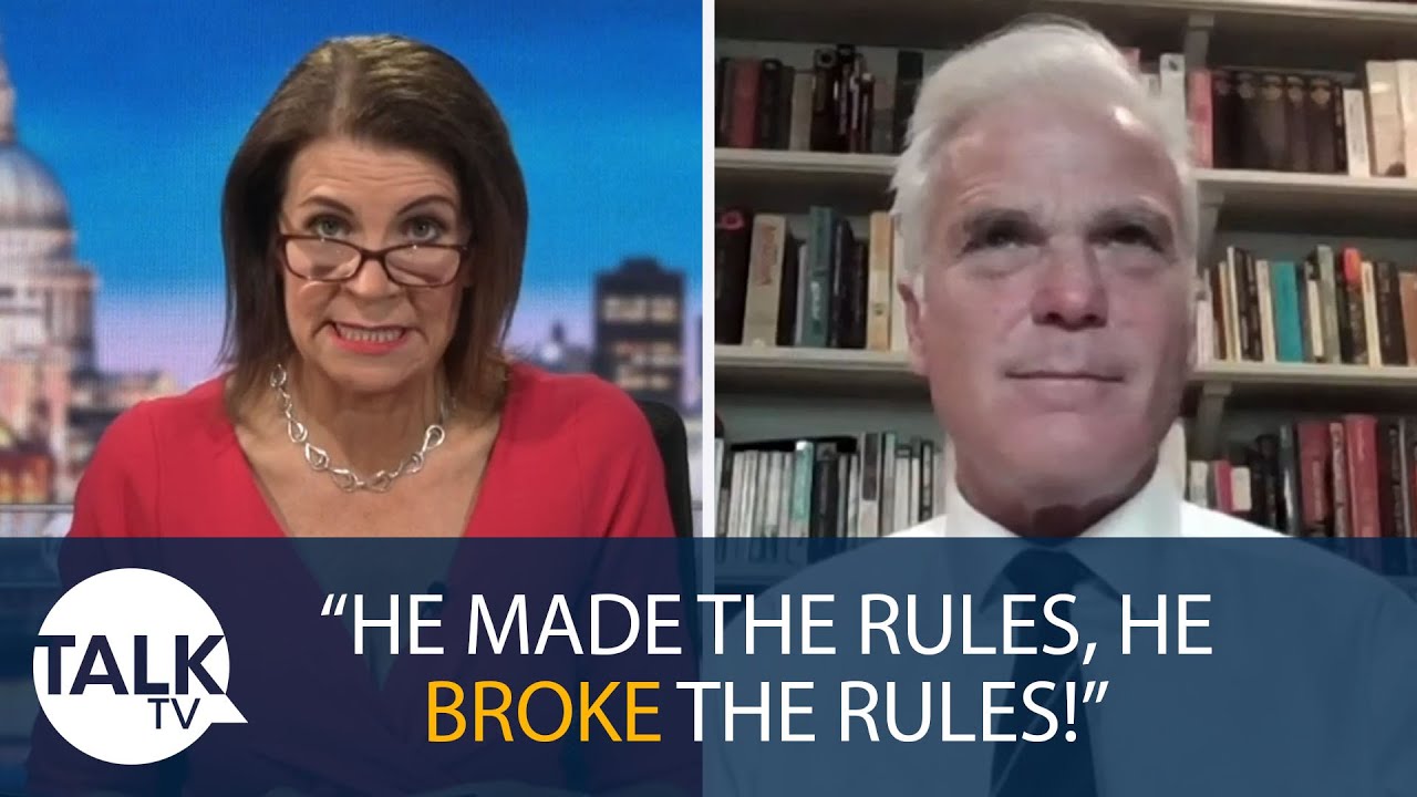 “He Made The Rules, He BROKE The Rules!” – Julia Hartley-Brewer Clashes With Tory MP Over Partygate