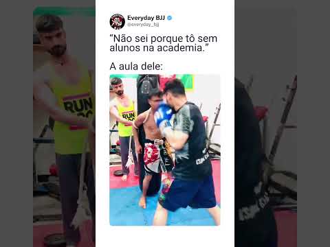 Porque será que tá sem aluno, né….😂 #bjj #jiujitsu #bjjlifestyle #boxe #muaythai #kickboxing #oss