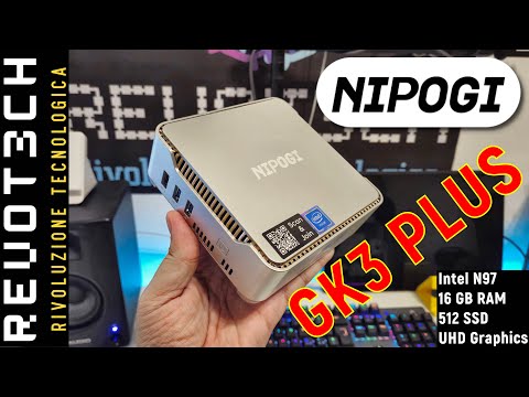 Nipogi Mini PC GK3 PLUS: Ottima Scelta LOW COST - Review