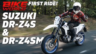 SUZUKI DR-Z4S & DR-Z4SM | FIRST LAUNCH RIDE