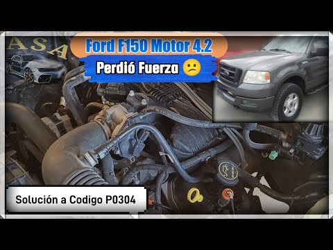 Cilindro 4 No Funciona, Ford F150 Motor 4.2. Problema con la Bobina, Falla de cilindro, P0304