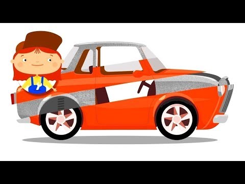 Doutora McWheelie. A Ferrugem do carro. Animação infantil.