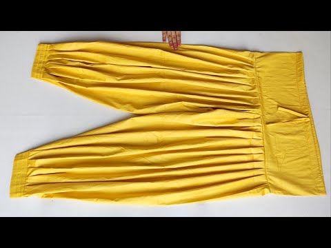 Very Easy Trendy Afghani Salwar Cutting and Stitching | Salwar Cutting and stitching