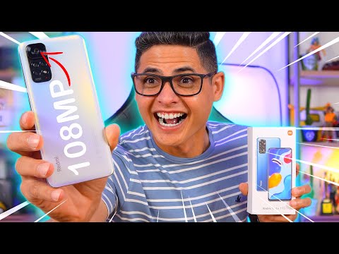 ELE CHEGOU! XIAOMI Redmi Note 11S com sua CÂMERA de 108MP - Unboxing e Impressões