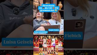 Als 🇩🇪 die U18-🏀-EM gewonnen hat 😂 #shorts