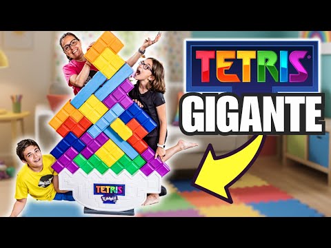 GIOCHIAMO A TETRIS GIGANTE: Sfida Enorme in Salotto