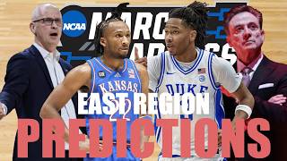 March Madness East Region: FULL PREDICTIONS!!!
