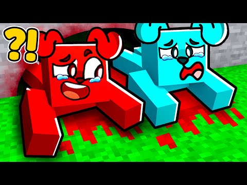 KTOŚ NAS WCIĄGA do DZIURY w Minecraft 😱💀