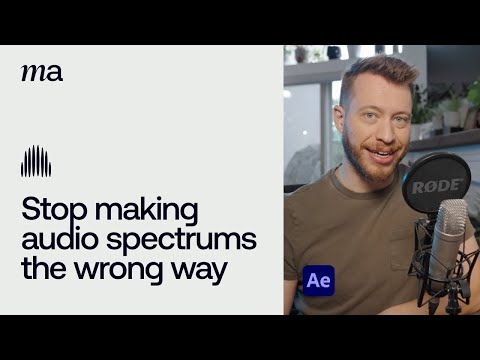 How To Create Audio Waves In After Effects