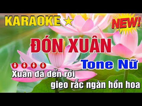 Đón Xuân Karaoke Tone Nữ (C) Trung Hiếu