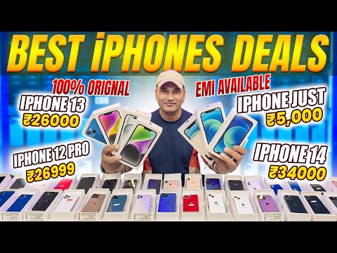 Biggest iPhone Sale Ever 🔥| Cheapest iPhone Market  | Second Hand Mobile | iPhone15 Pro iPhone 16