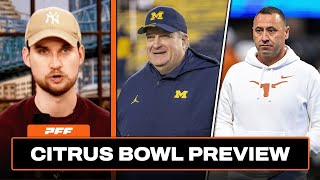 Texas vs. Michigan Preview & Prediction | PFF College Football Show