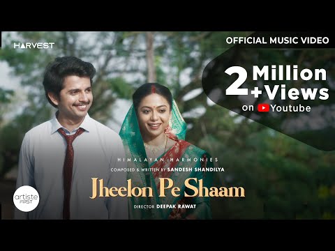 Jheelon Pe Shaam Official Music Video I Sandesh Shandilya I Shradha Mishra | Pho | Harvest Album