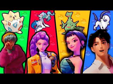 What if KPop Demon Hunters were Pokemon Gym Leaders?