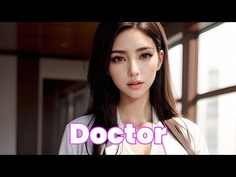 [ AI ART 4K ] Doctor LOOKBOOK (music created by AI Fashion X)