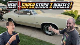 Mike's 1971 Cultass Ep 02: NEw Chrome Wheels!