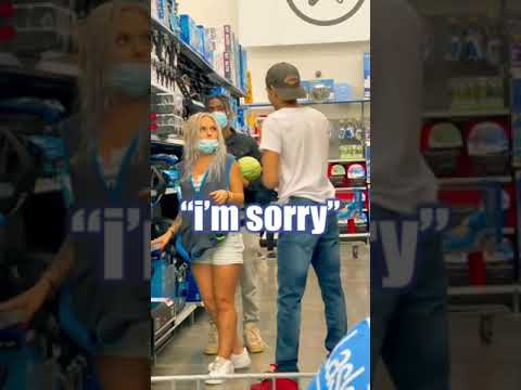 MELONS PRANK WALMART EDITION GONE COMPLETELY WRONG (SHE ALMOST KICKED ME OUT) ?? #shorts