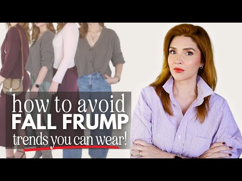 How to avoid feeling FRUMPY this fall! Fashion trends for 2024 that you can *actually* wear!