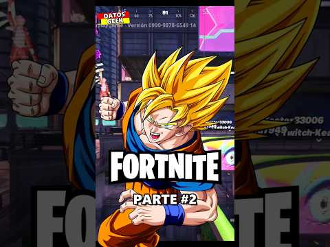 Preguntas de Dragon Ball en Fortnite Parte 2🍥Anime Dragon Ball Super #shorts #fortnite #dragonball